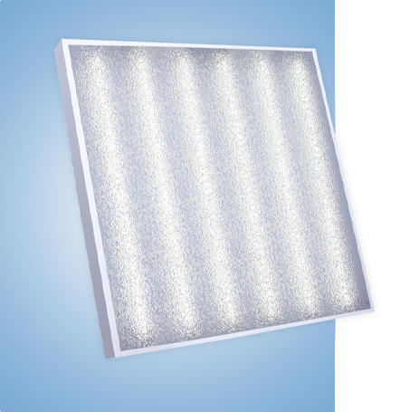 Светильник Армстронг серия vs203-48 с протоколом управления Dali с рассеивателем колотый лед